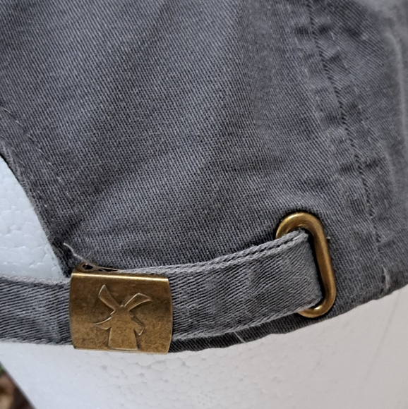 Dutch Bros Tulip Dad Hat Gray With Yellow Flower - Picture 6 of 7